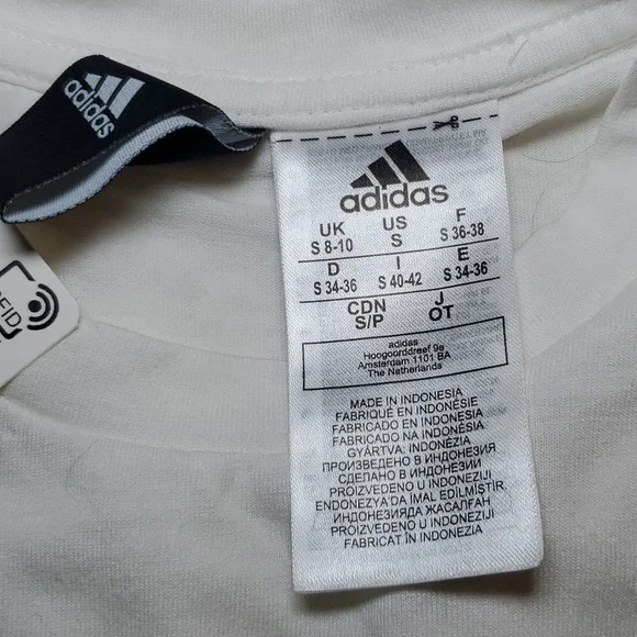 NWT Adidas Crop Athletic Wear Top - Picture 4 of 6